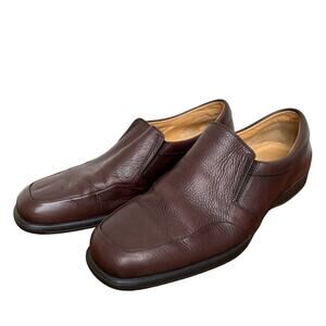Bruno Magali Men's Ashton Slip On Brown Loafers Size 12